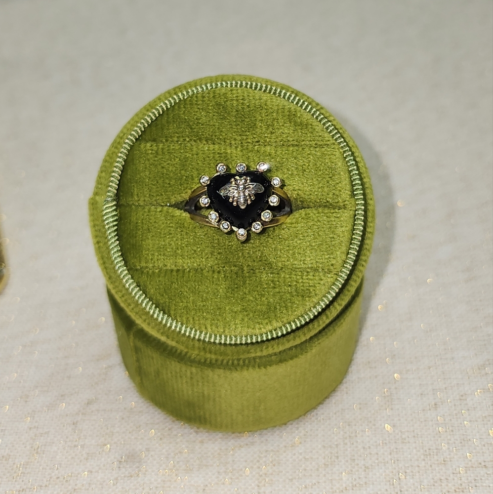Authentic Dior Vintage Adjustable Bee Ring W/ Dior Gifts - Picture 3 of 16